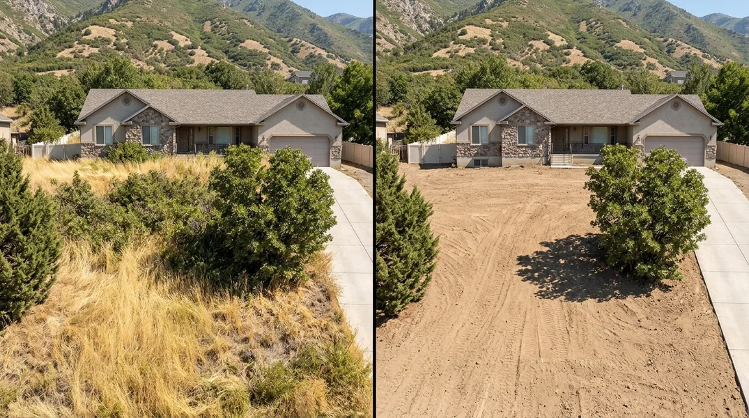 Defensible Space on the Utah County Benches: Clearing Gambel Oak and Brush Around Foothill Homes